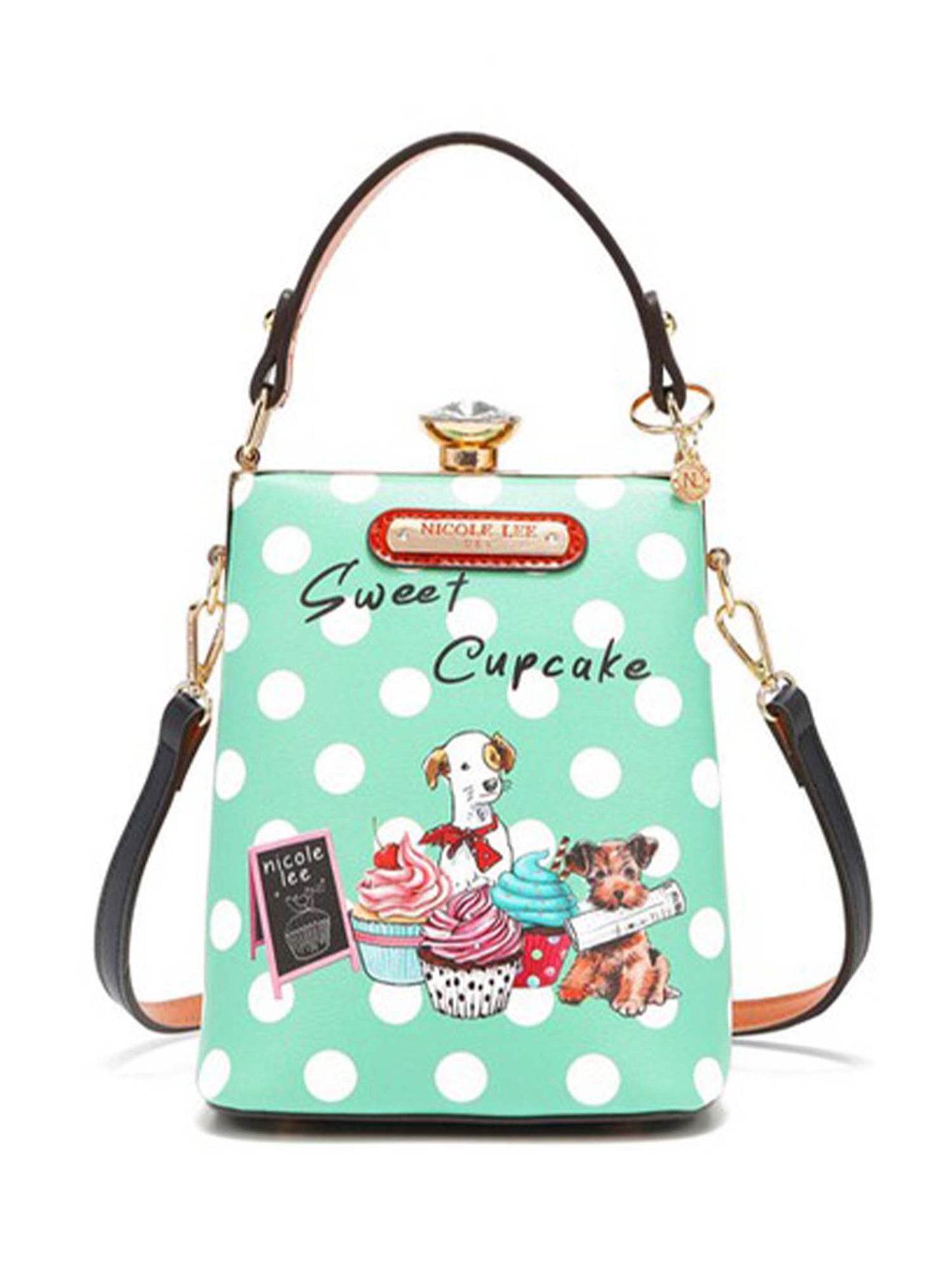 Cupcake Dog Pocketbook Bag