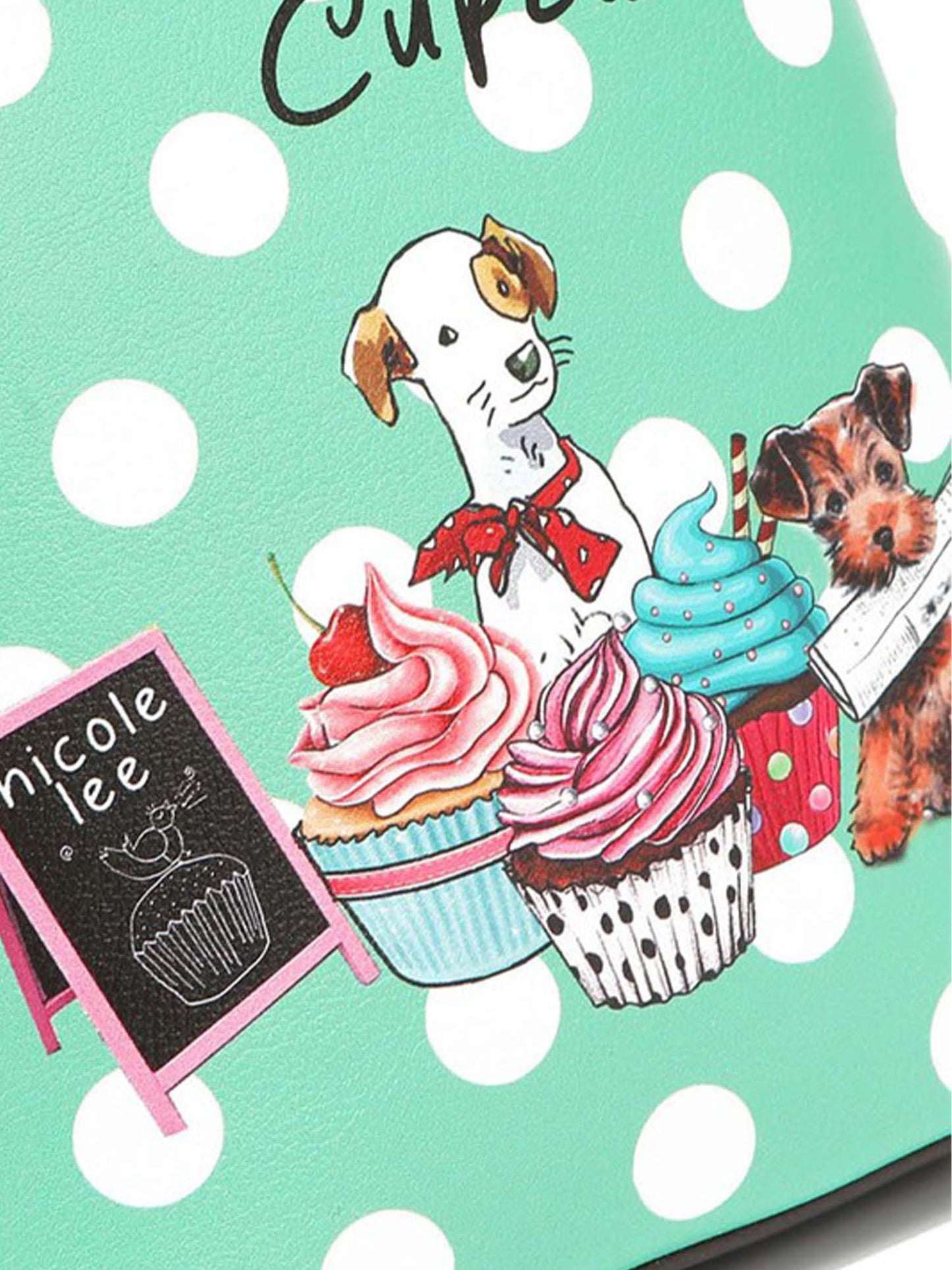 Cupcake Dog Pocketbook Bag