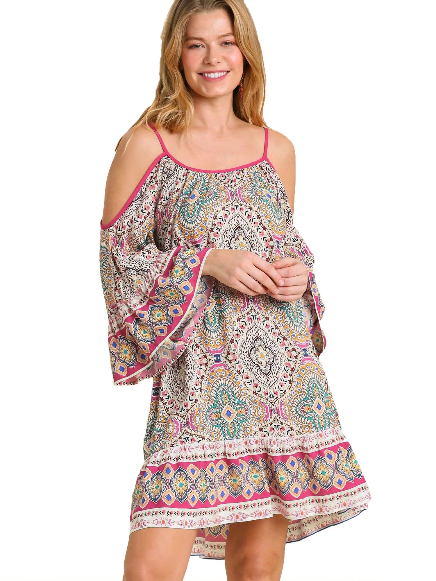 Perfect Cold Shoulder Summer Dress Kobe Lou Inc Perfect Cold Shoulder Summer Dress Kobe Lou Inc