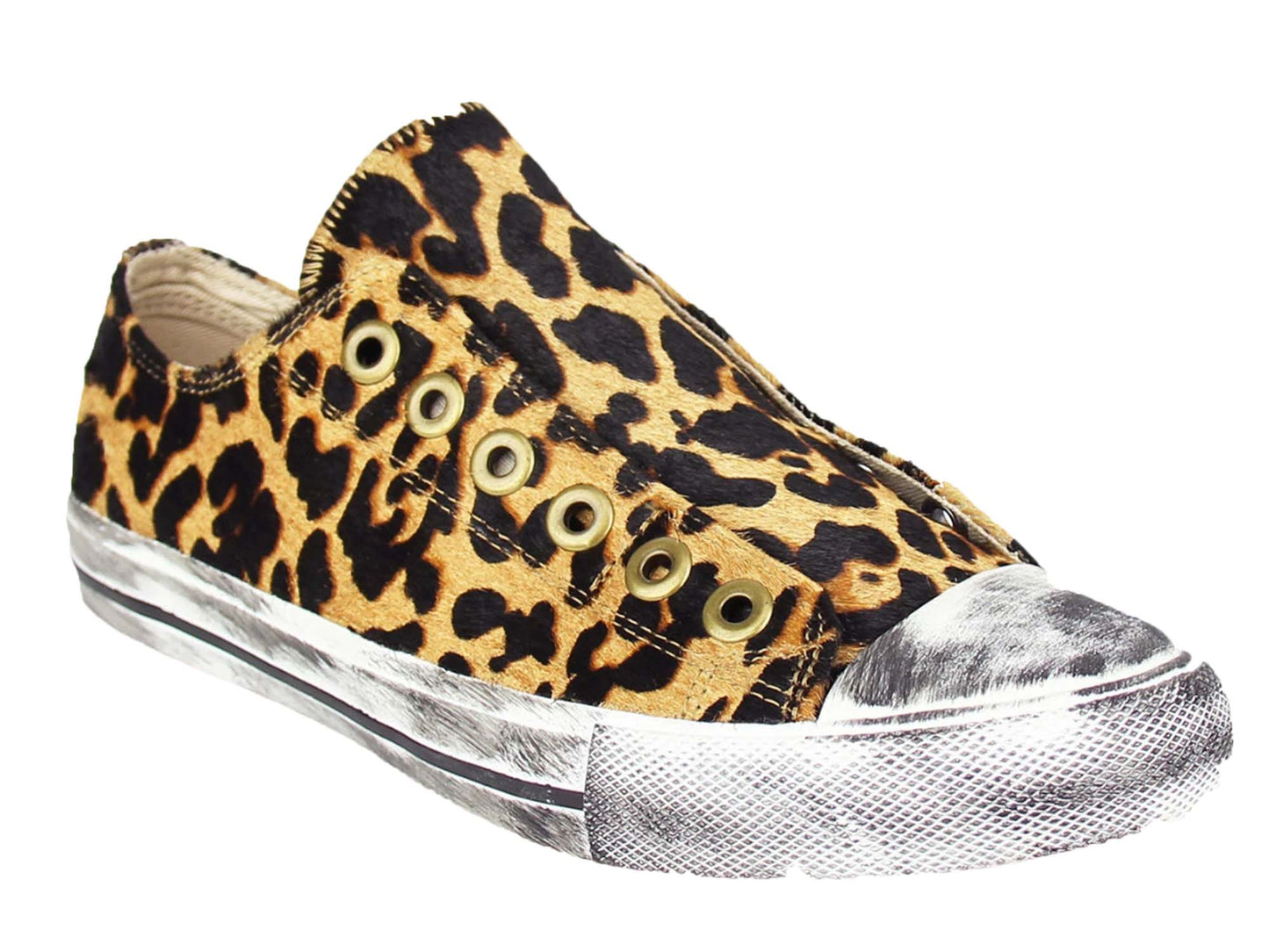 Naughty Monkey  Shalomar Leopard Slip-on Sneakers