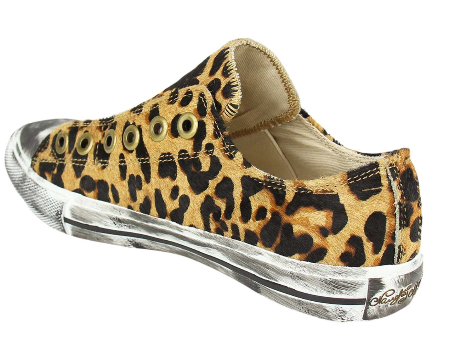 Naughty Monkey  Shalomar Leopard Slip-on Sneakers