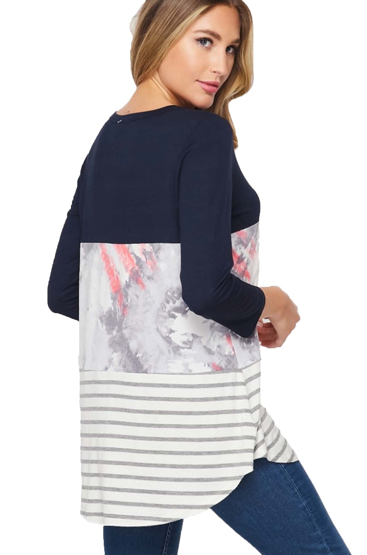 Misses and Plus Size Tunic Tops
