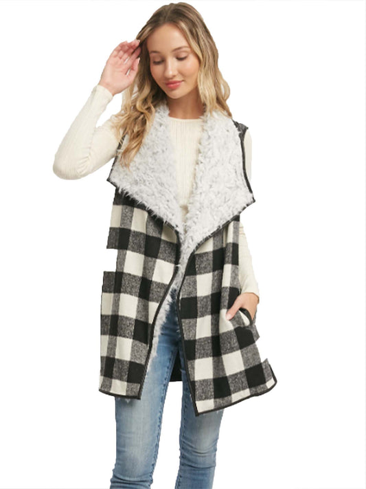 Buffalo Shearling Fur Vest