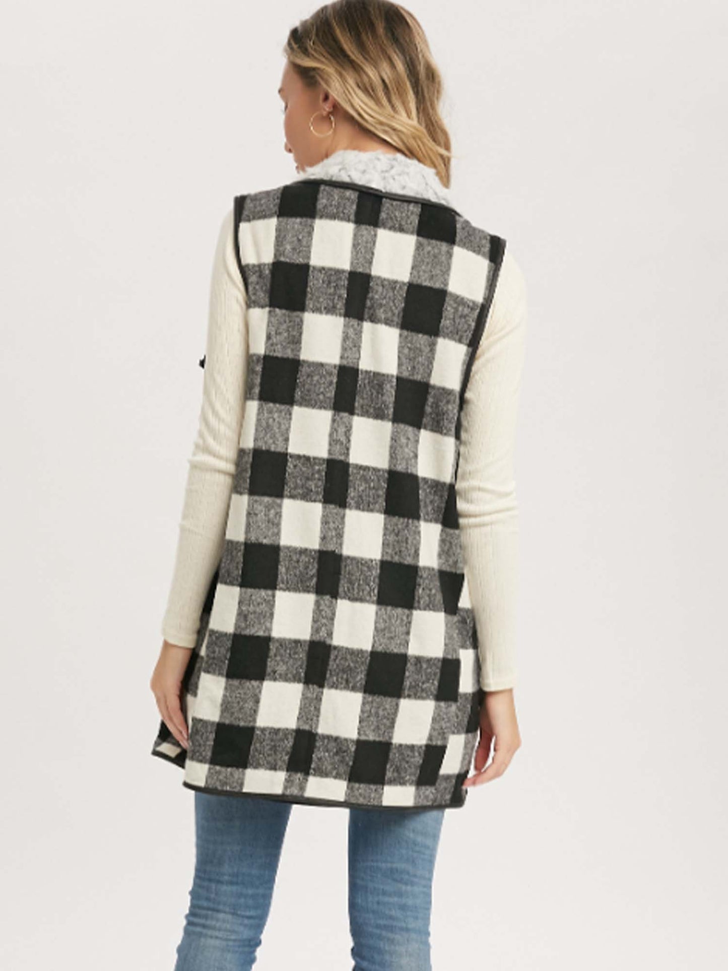 Buffalo Shearling Fur Vest