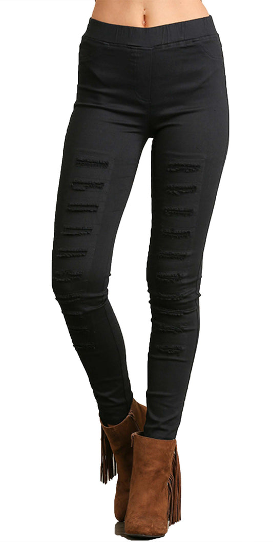 Distressed Jeggings / Leggings