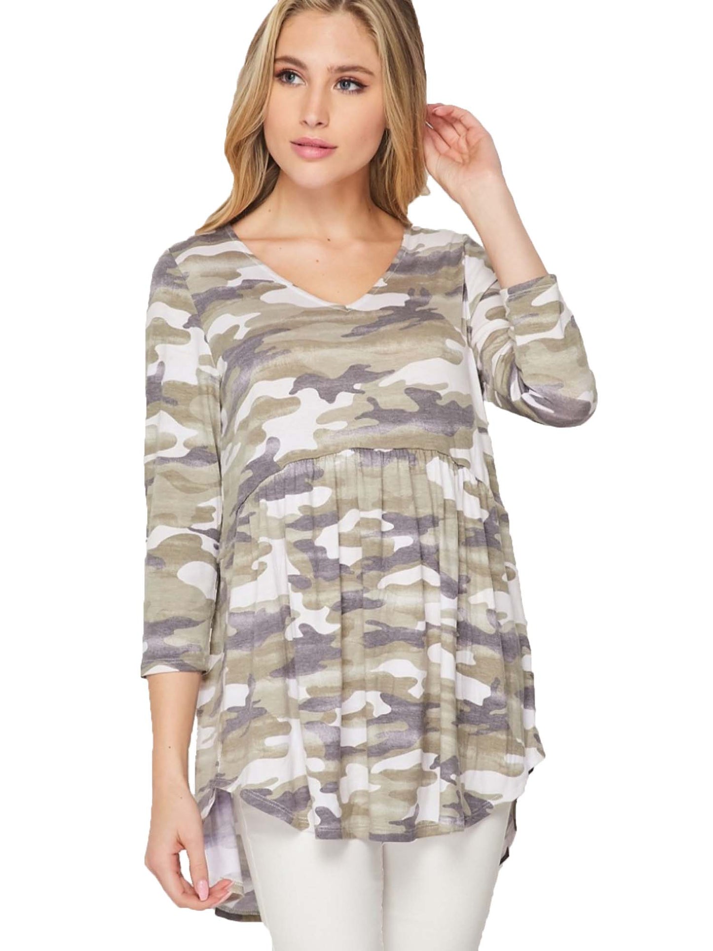 Misses and Plus Size Tunic Tops