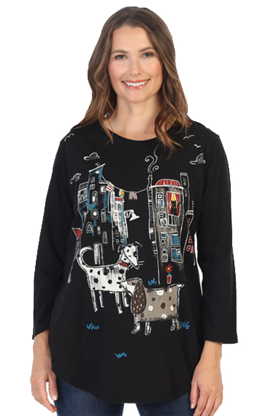 Jess & Jane City Pups Mineral Tunic