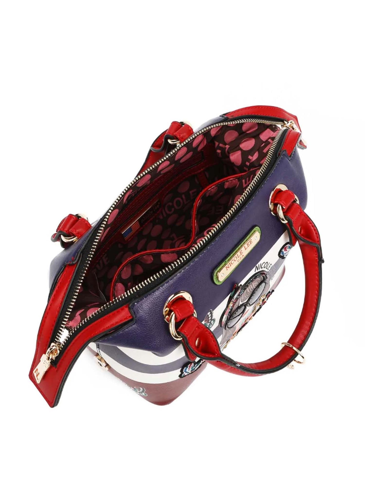 Judith Loves Flower Top Handle Crossbody