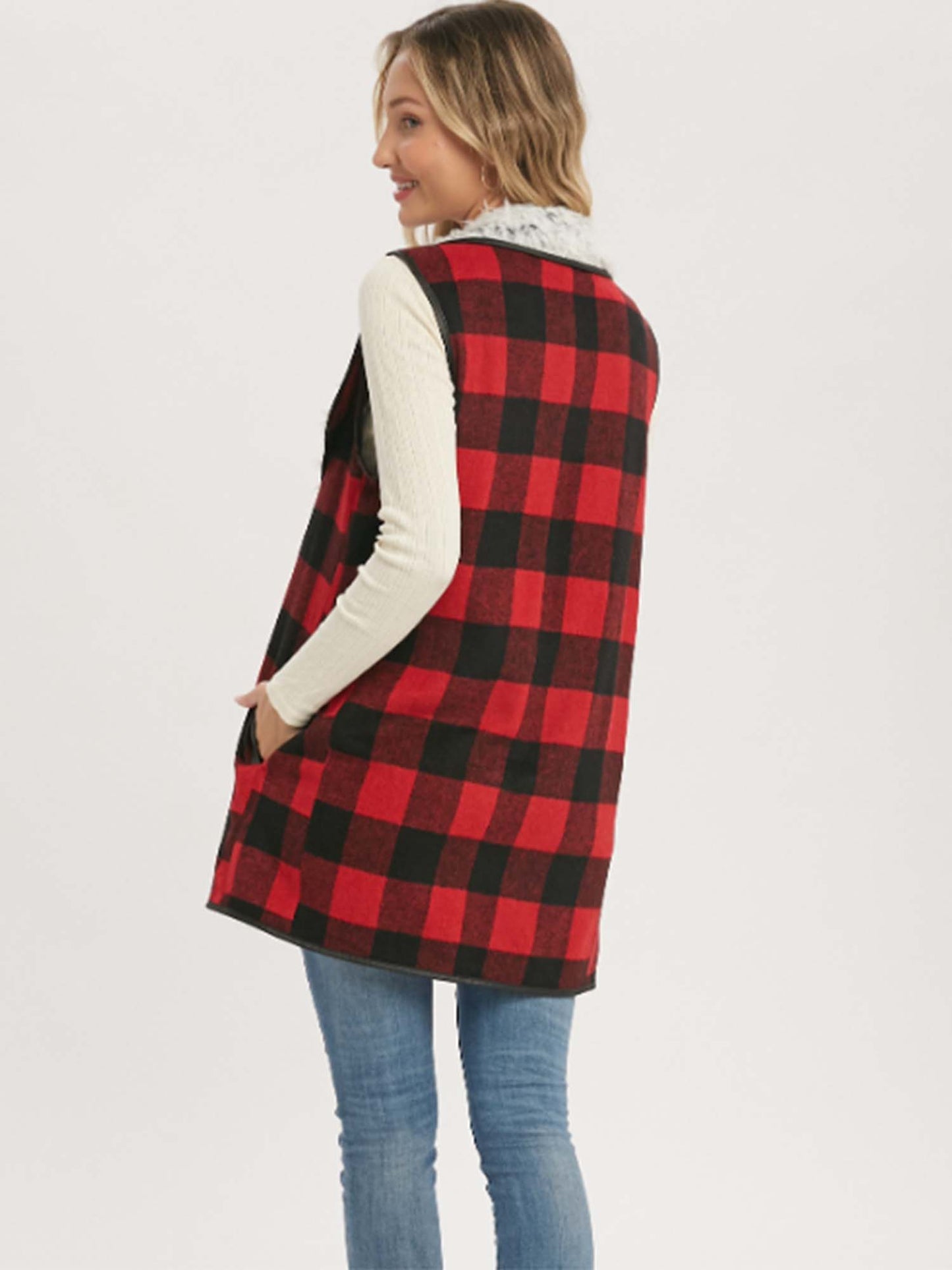 Buffalo Shearling Fur Vest
