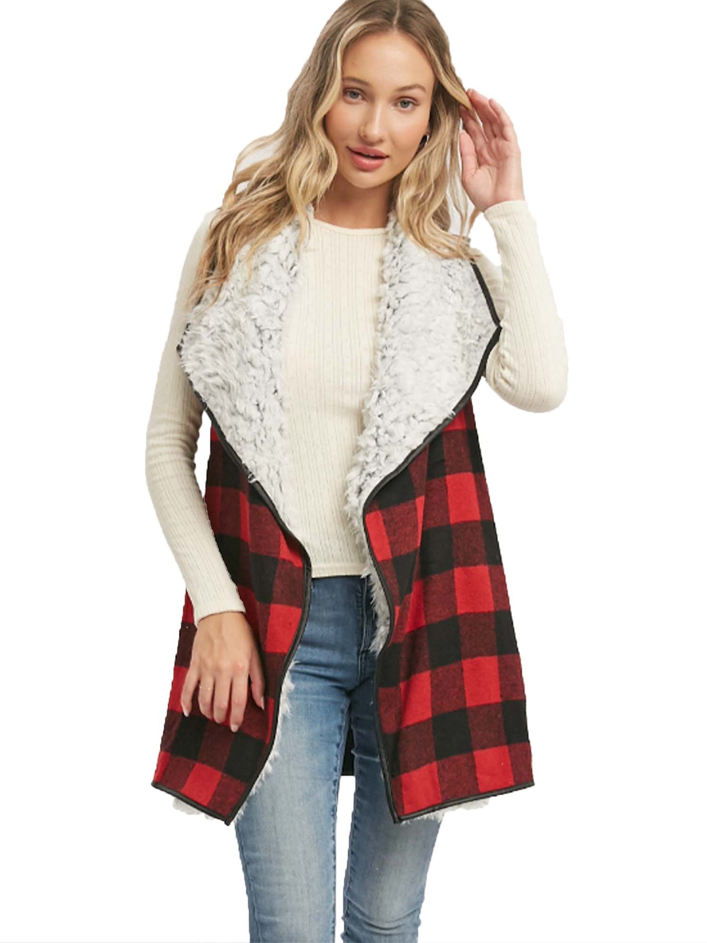 Buffalo Shearling Fur Vest