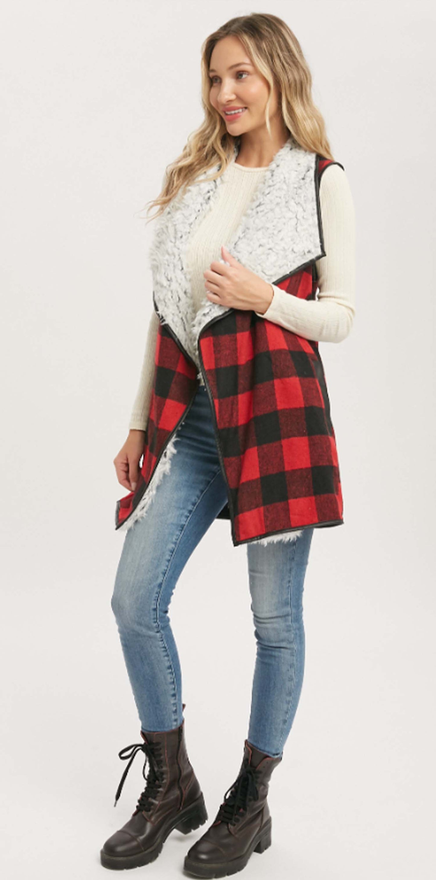 Buffalo Shearling Fur Vest