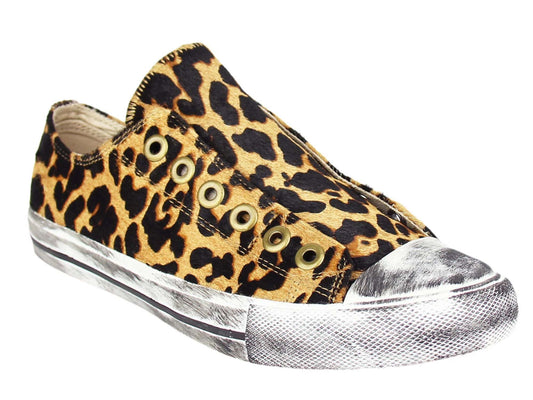 Naughty Monkey  Shalomar Leopard Slip-on Sneakers